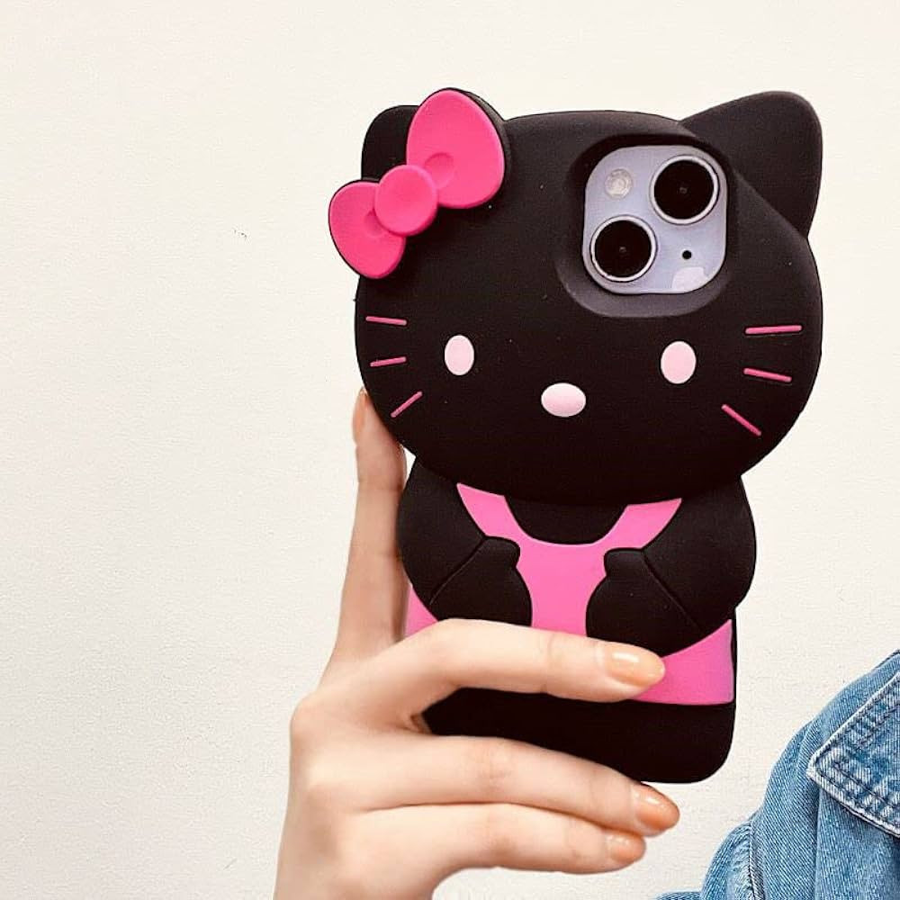Cat Case 3D Cartoon Animal Cover,Kids Girls Animated Fun Kawaii Soft Funny Unique Character Cases... | Amazon (US)