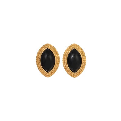 NOIR EARRINGS WINE | Heaven Mayhem