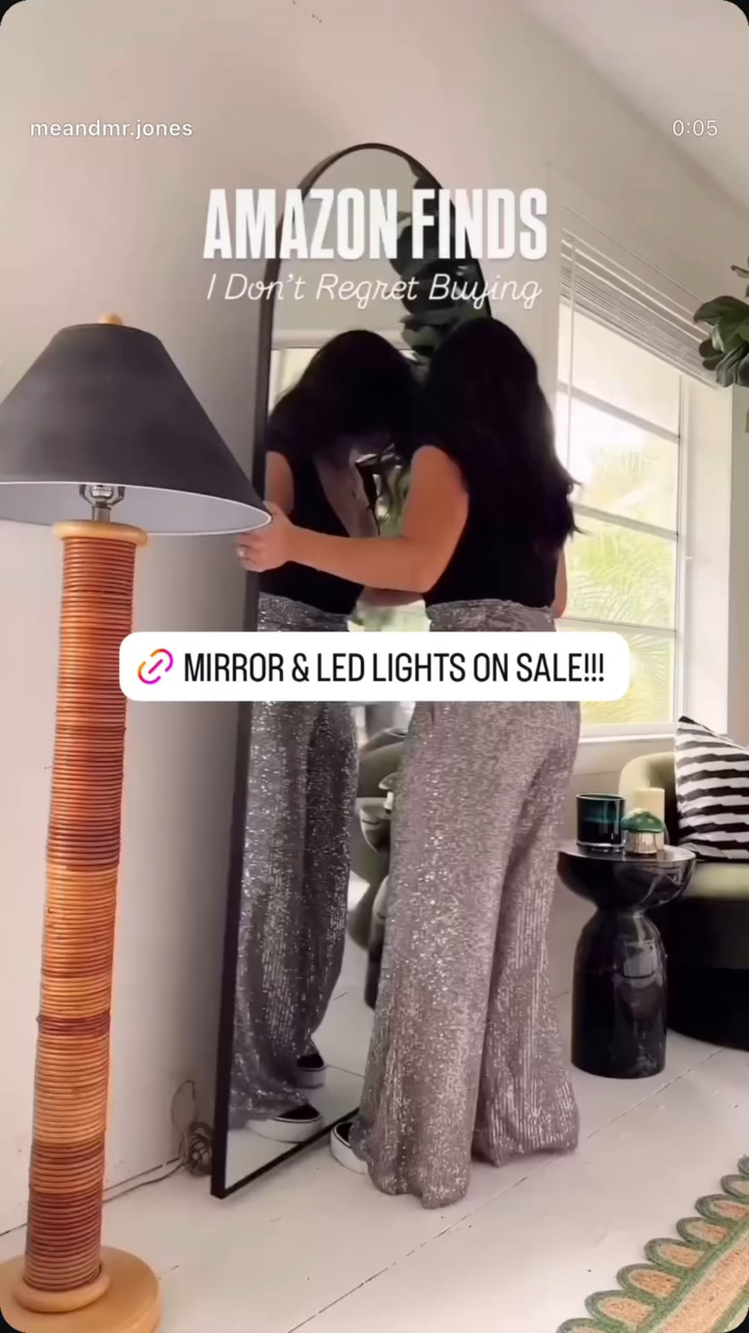 Arched mirror and led lights are on sale for Amazon big spring sale! 

#LTKHome #LTKFindsUnder100 #LTKSaleAlert