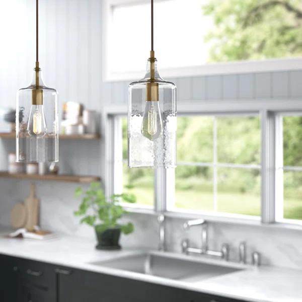 Katelynn 1 - Light Single Cylinder Pendant | Wayfair Professional