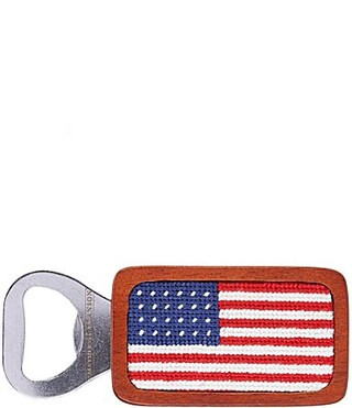 Smathers Branson American Flag Needlepoint Bottle Opener - Multi | Dillard's