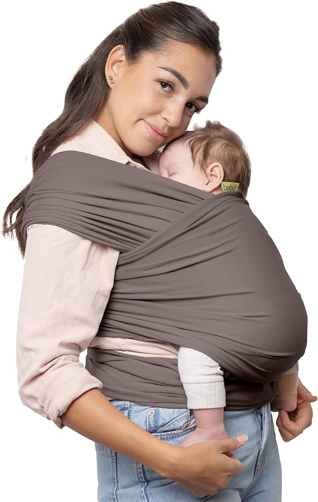 Boba Baby Wrap Carrier – Original Baby Sling Carrier for Newborns (7–35 lbs), Soft, Secure, H... | Amazon (US)