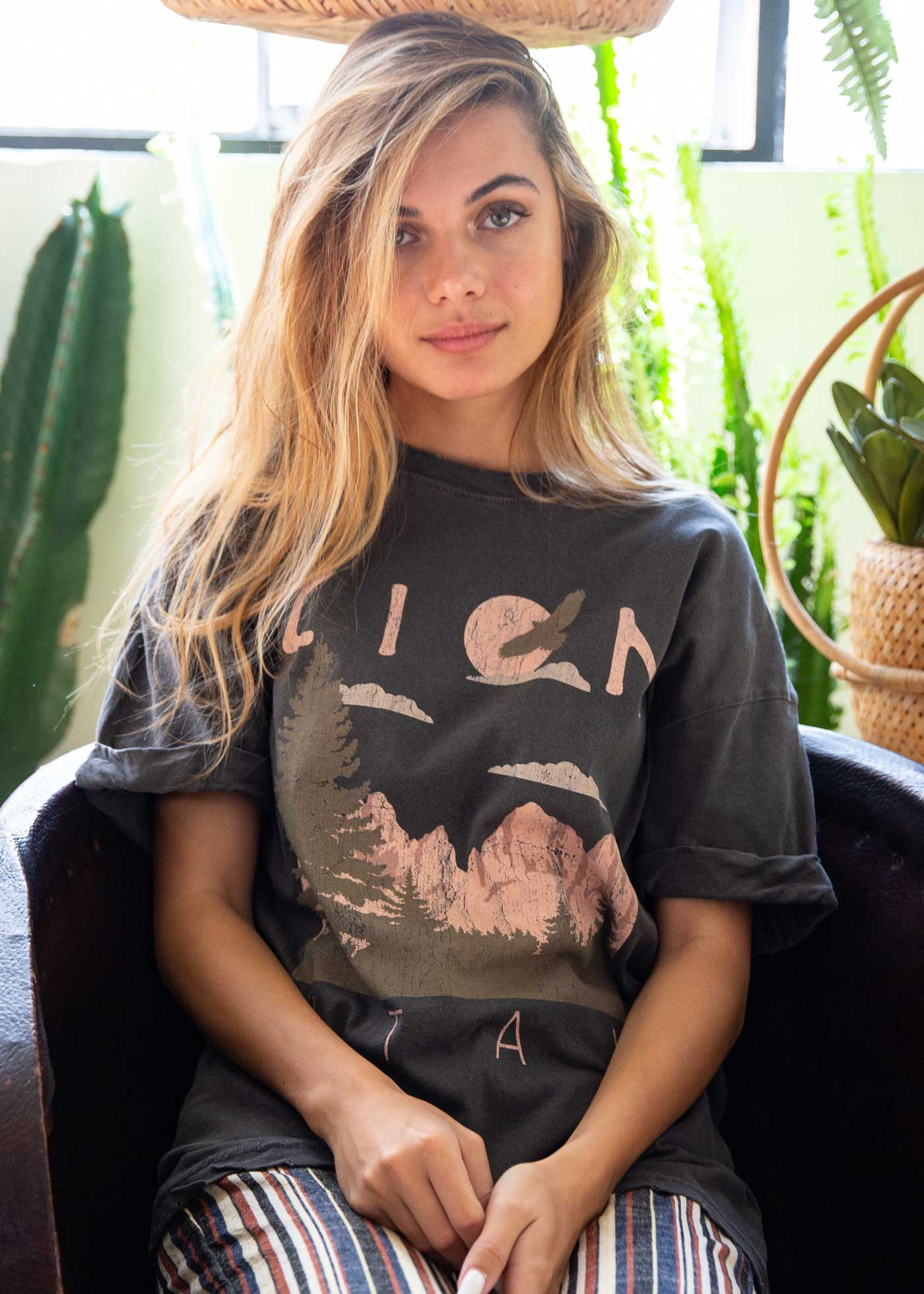 GirlDangerous: Zion Black Boyfriend Tee | Girl Dangerous