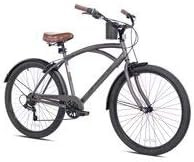 26" Bayside Men's Cruiser Bike, Satin Cocoa | Amazon (US)