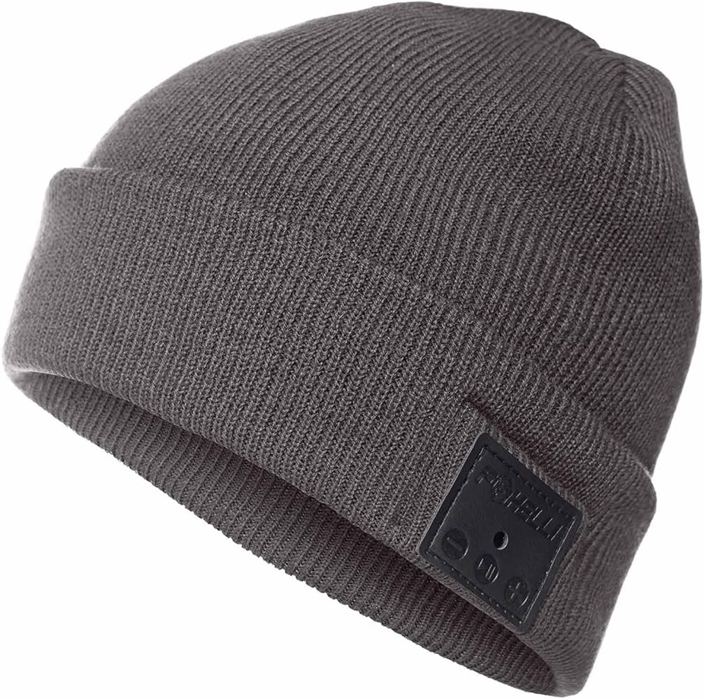 Foxelli Bluetooth Beanie Hat with Headphones Perfect Tech Gift for Men & Women | Amazon (US)