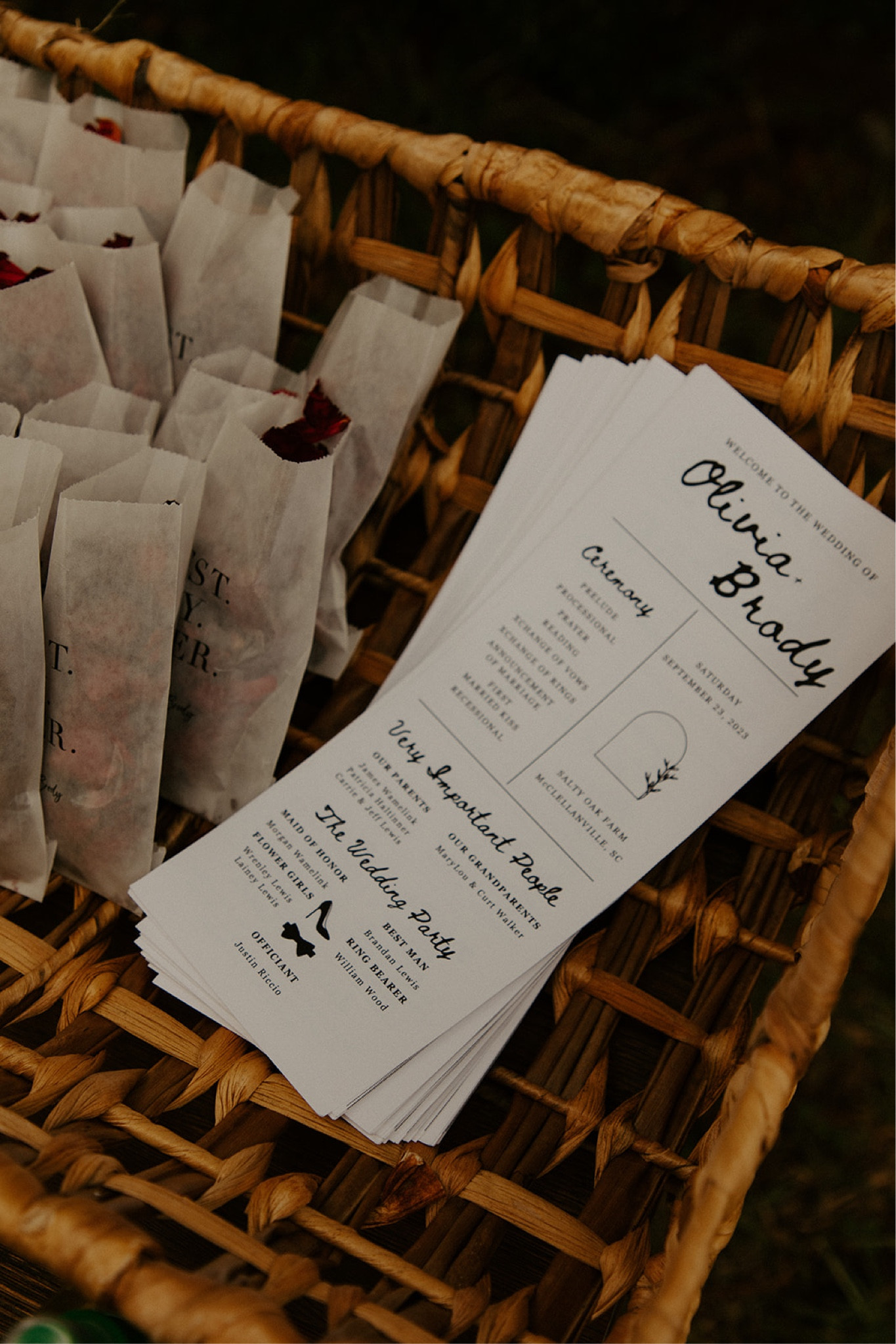 Wedding ceremony program templates I love! So easy to download these and update them on Canva to fit for your big day 🤍

#LTKparties #LTKSeasonal #LTKwedding