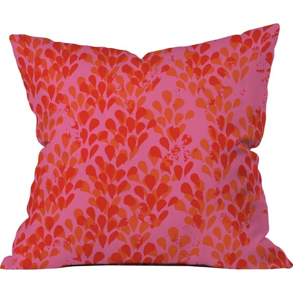 Bright Happiness Outdoor Throw Pillow | Wayfair North America