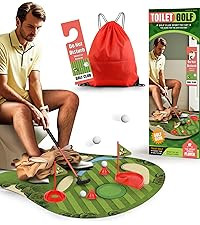 Toilet Golf Game - Funny Gifts for Men, Golf Gifts for Men, Funny White Elephant Gifts for Adults... | Amazon (US)