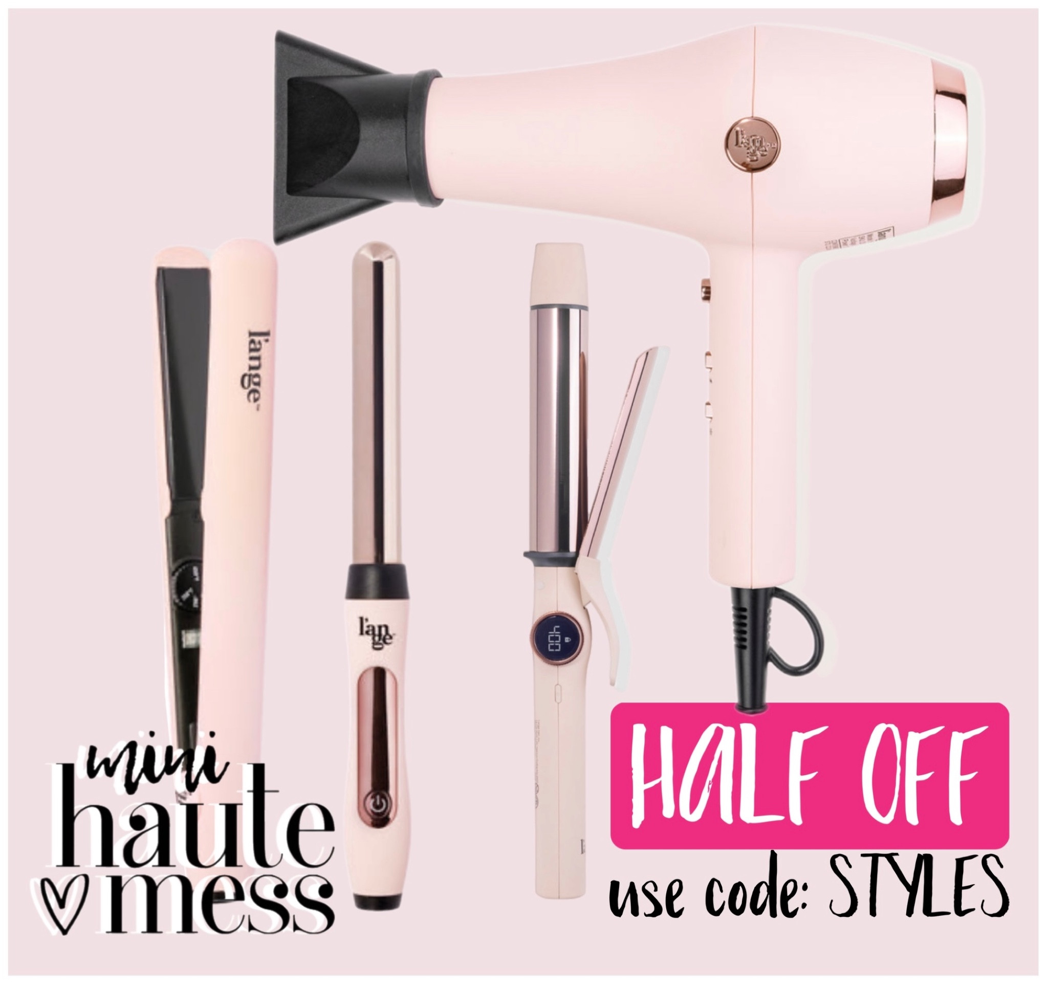 My favorite hair tools are HALF OFF!!!! use code STYLES. 🩷

#LTKstyletip #LTKGiftGuide #LTKSale