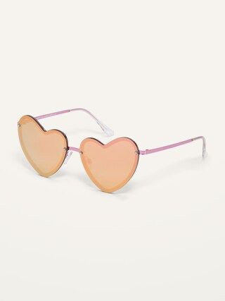 Heart-Shaped Sunglasses for Girls | Old Navy (CA)