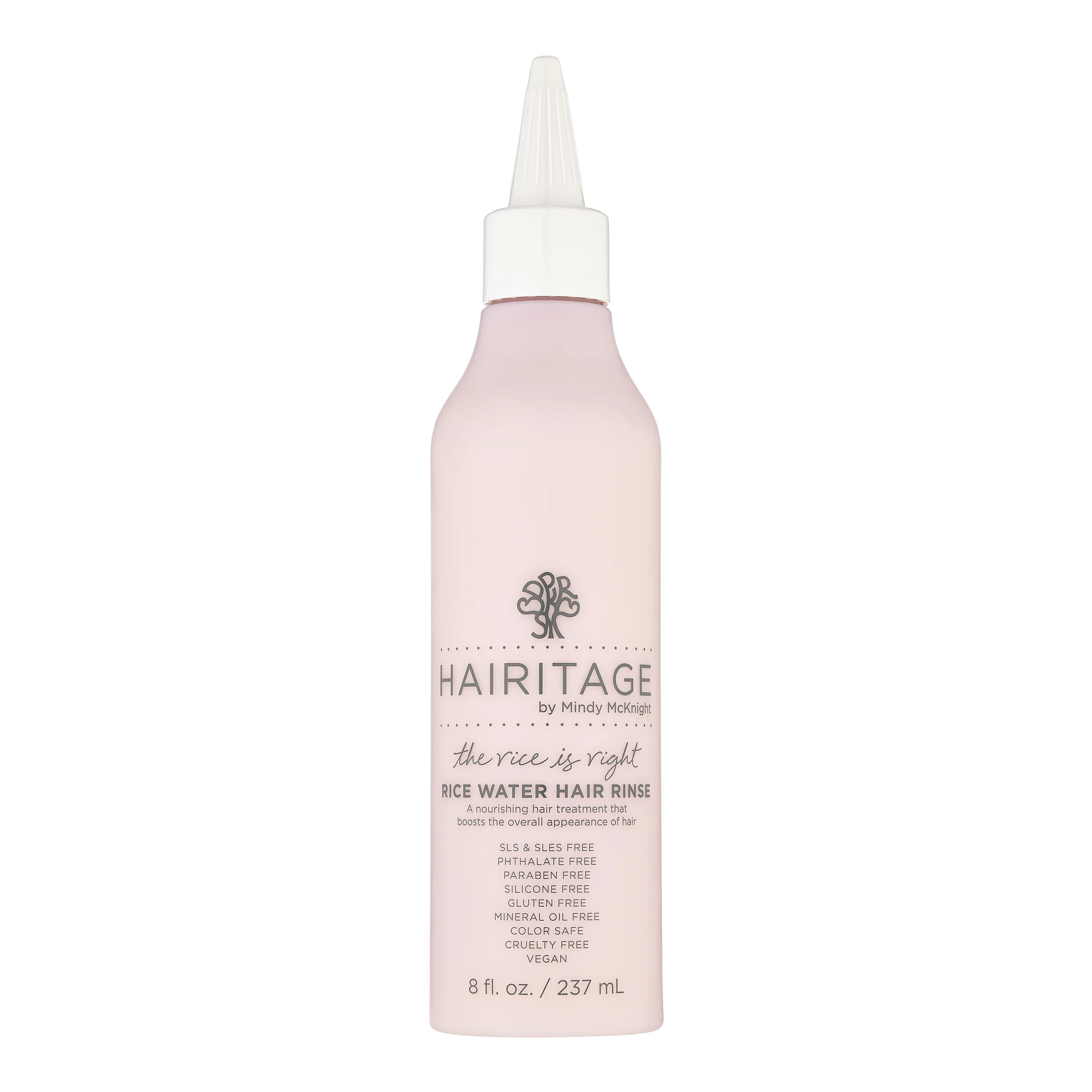Hairitage The Rice Is Right Rice Water Hair Rinse with Rosemary | Vegan for All Hair Types, 8 oz | Walmart (US)