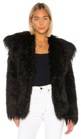 House of Harlow 1960 x REVOLVE Maximilian Coat in Noir from Revolve.com | Revolve Clothing (Global)