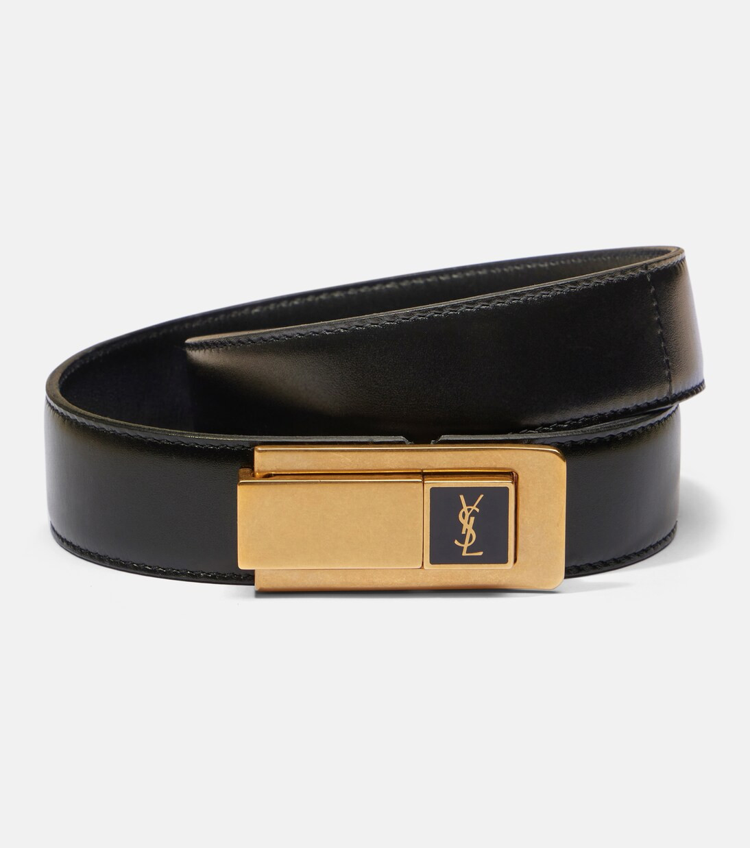 Monogram leather belt | Mytheresa (UK)