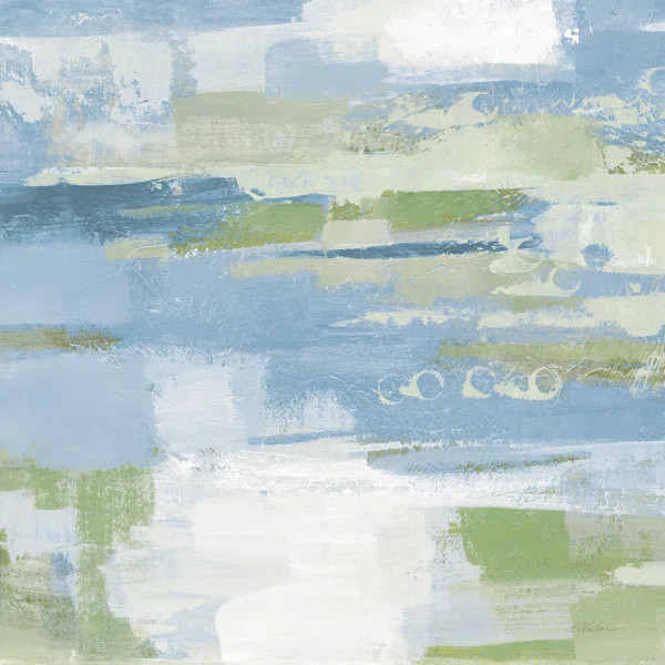Urban Walkway II Blue And Green | Wayfair North America