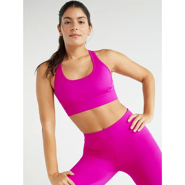Love & Sports Women's Sports Bra, Sizes XS-XXXL | Walmart (US)