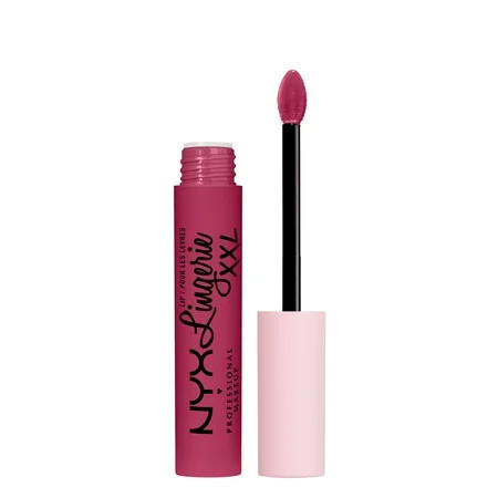 NYX Professional Makeup Lip Lingerie XXL Smooth Matte Liquid Lipstick 16hr Longwear Staying Juicy 0.13 fl oz | Walmart (US)