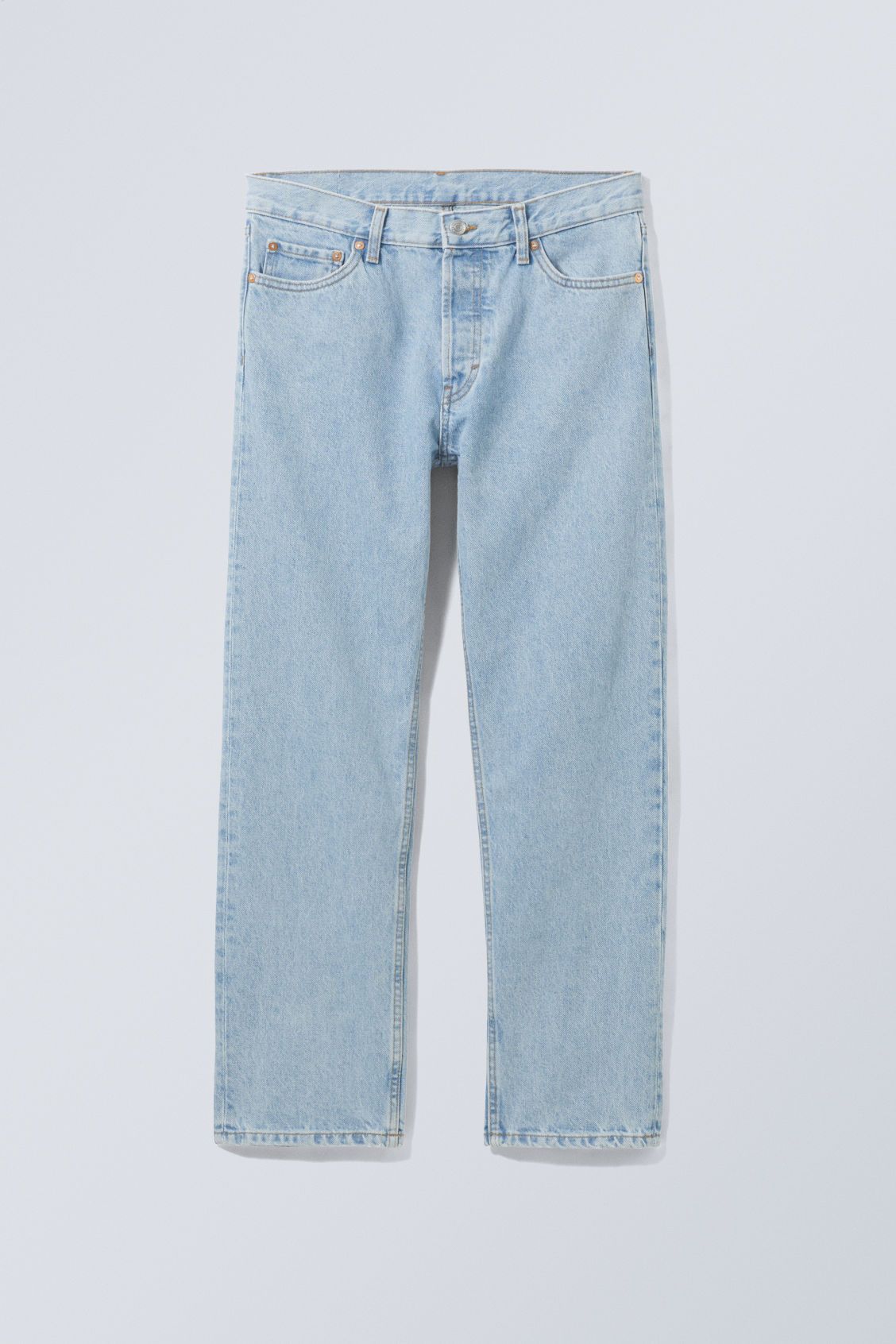 Klean Cropped Jeans - Blue | Weekday