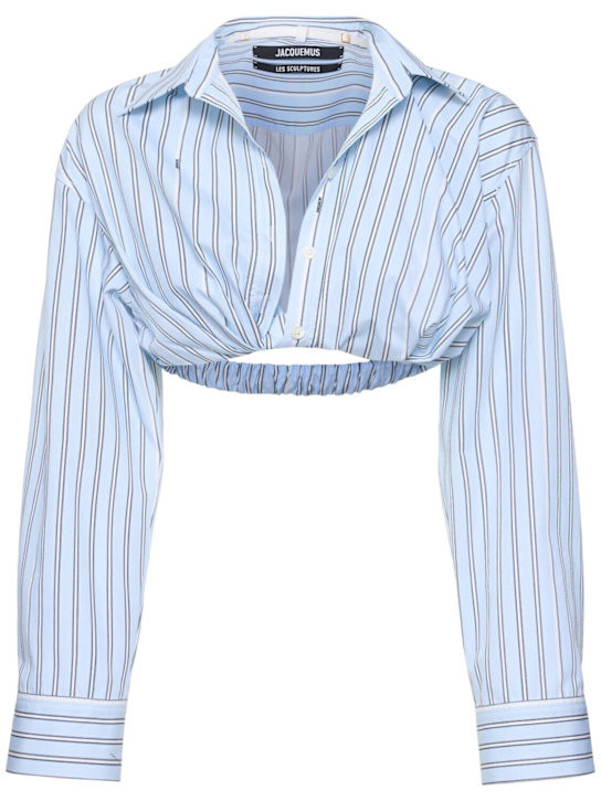 La Chemise Bahia Courte cotton shirt | Luisaviaroma
