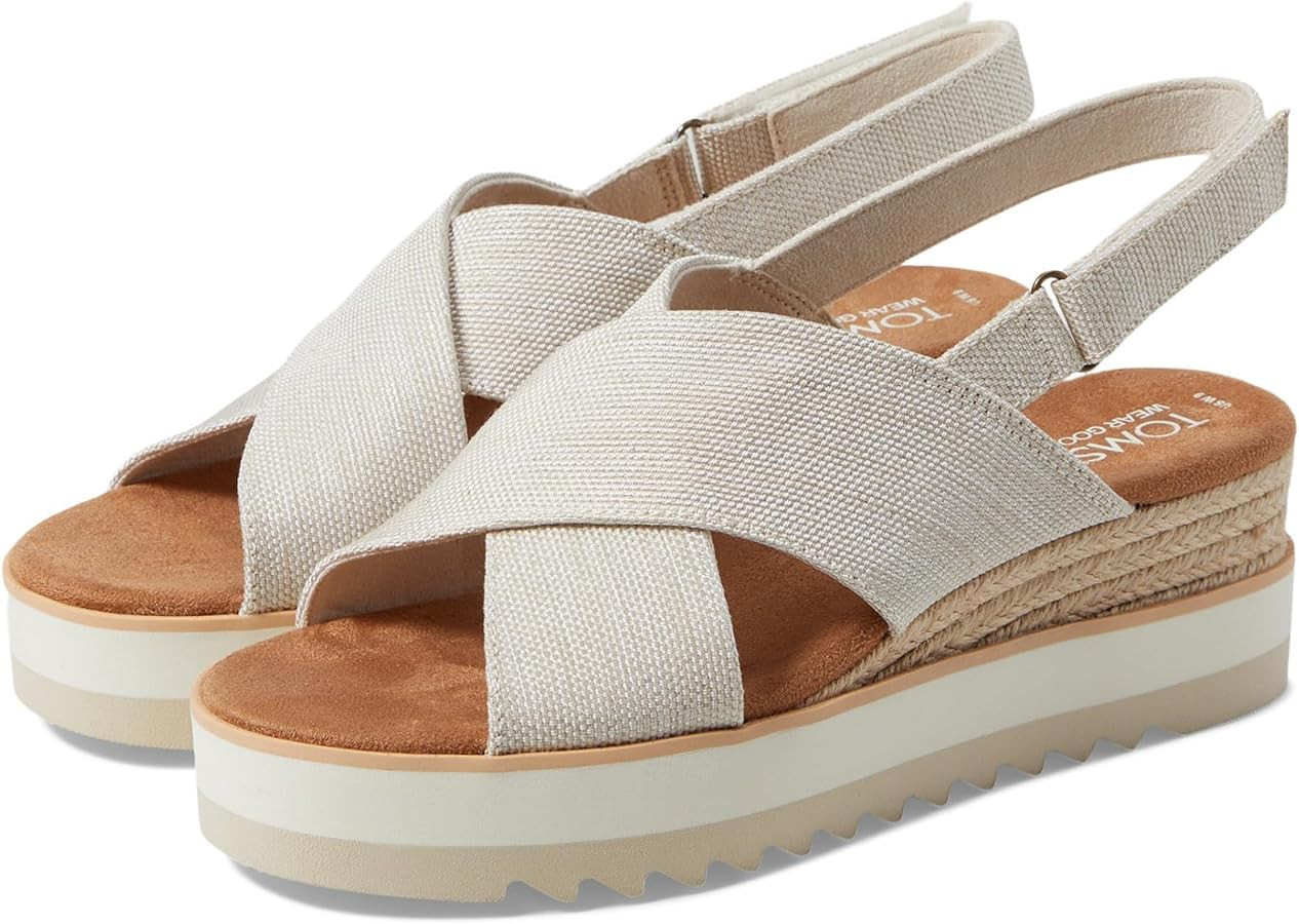 TOMS Women's Diana Crossover Platform Sandals | Amazon (US)