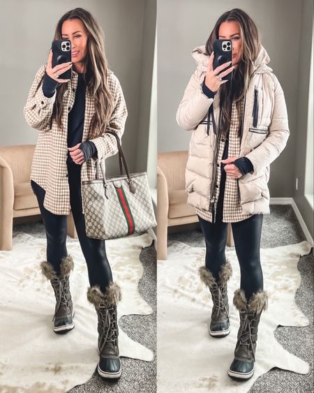 Spring break outfit 
These coats are the best, so warm! Wearing xs
Amazon shacket sz small
Save 10% on spanx with code KimXSpanx 
Linking similar boots



#LTKitbag #LTKSeasonal #LTKstyletip