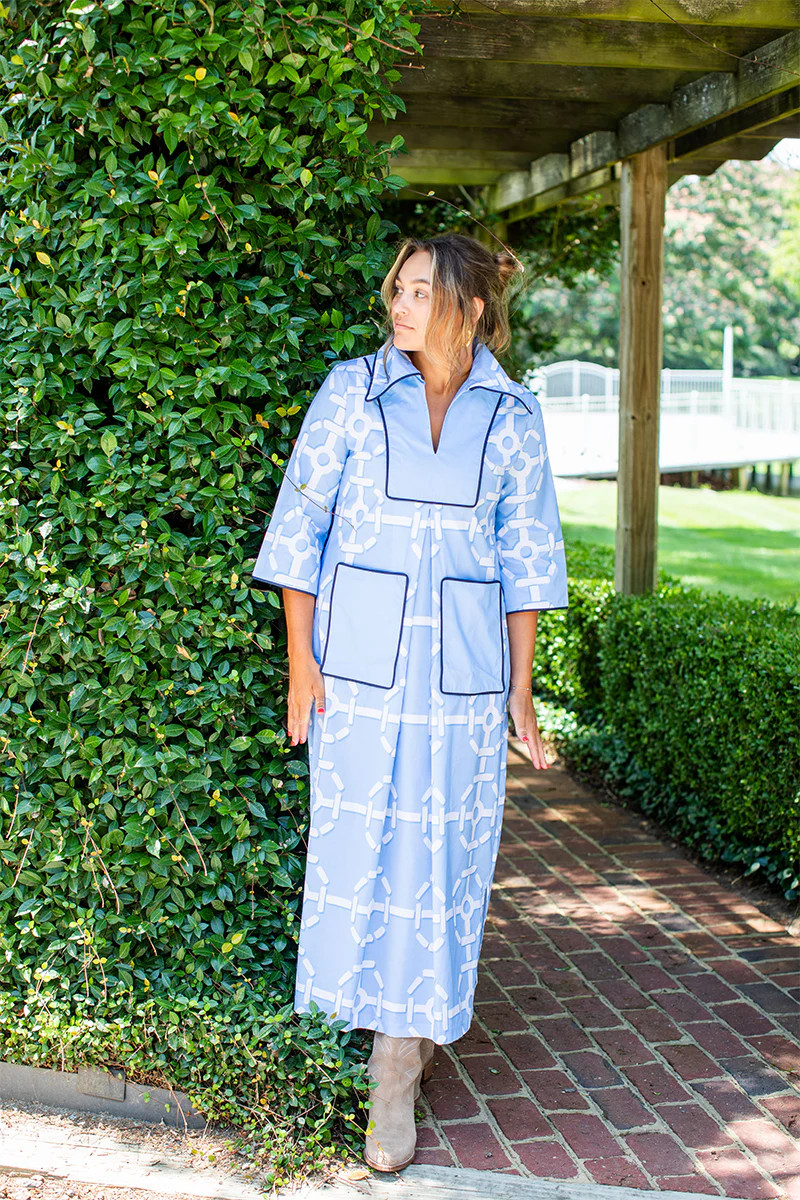 Cassidy Long in Piper Carolina Blue | House Of MBR