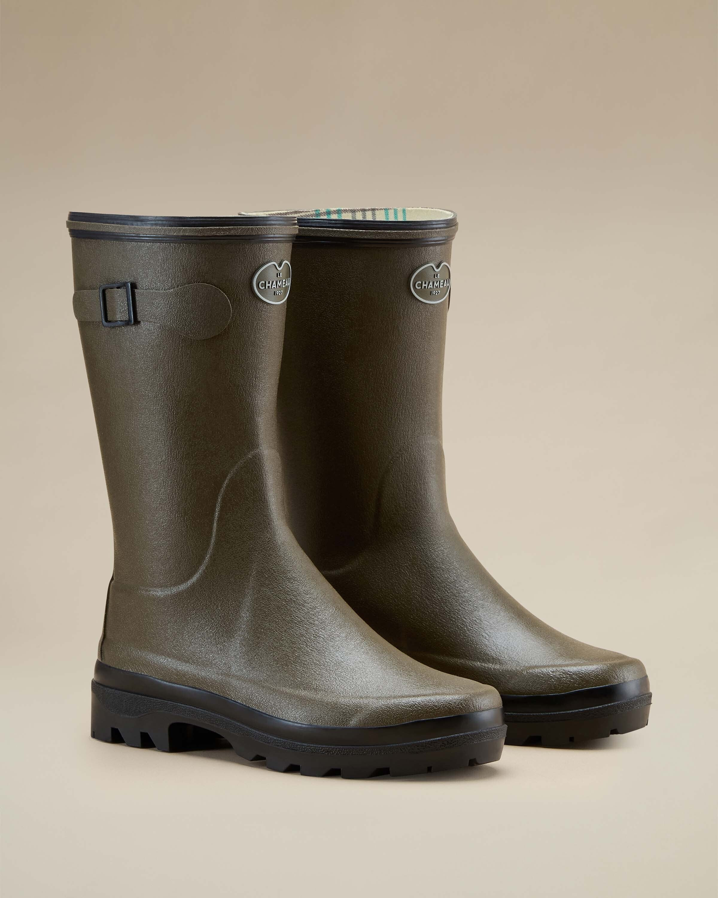 Women's Giverny Jersey Lined Bottillon Green | Le Chameau