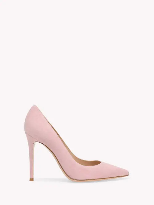 Gianvito Rossi Gianvito 105 Pump in Pink Suede at Nordstrom, Size 39.5 | Nordstrom