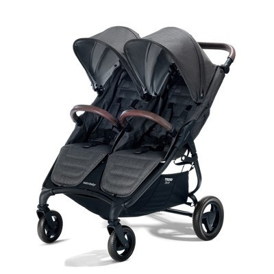 Trend Duo Double Stroller for Babies & Toddlers - Lightweight 26 lbs Design, XL Canopies, Spacious Pockets & Features a One-Handed Fold - Charcoal | Target