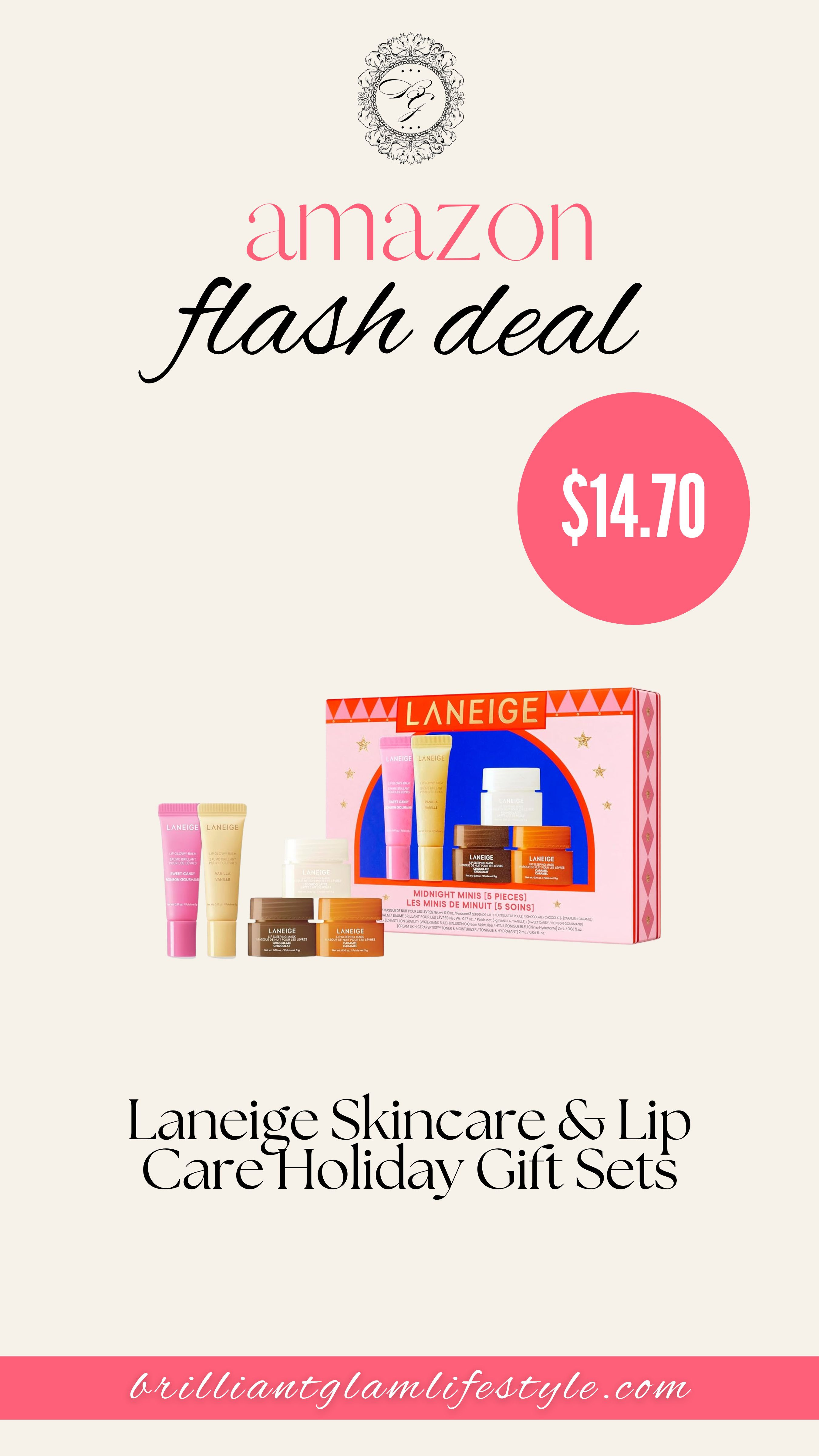 Holiday Beauty Essentials You’ll Love 💖

The ultimate self-care + gifting combo is here with Laneige Skincare & Lip Care Holiday Gift Sets 🎁
From the cult-favorite Lip Sleeping Mask to Water Bank hydration and Lip Glowy Balm, this set has everything your skin and lips crave—especially during the colder months ❄️💋

Perfect for gifting or treating yourself because glowing skin is always in season ✨
Featuring Laneige

#Laneige #BeautyGiftSet #HolidayBeauty #SelfCareEssentials #SkincareMustHaves #GiftForHer #GlowySkin 

 #LTKSeasonal #LTKSaleAlert #LTKFindsUnder50