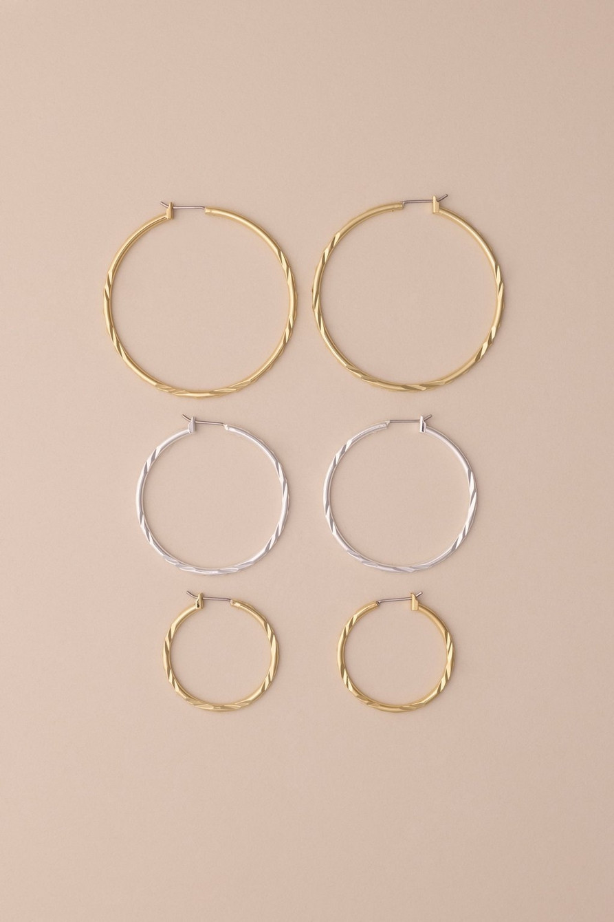TEXTURED HOOP SETS | Lucky Brand
