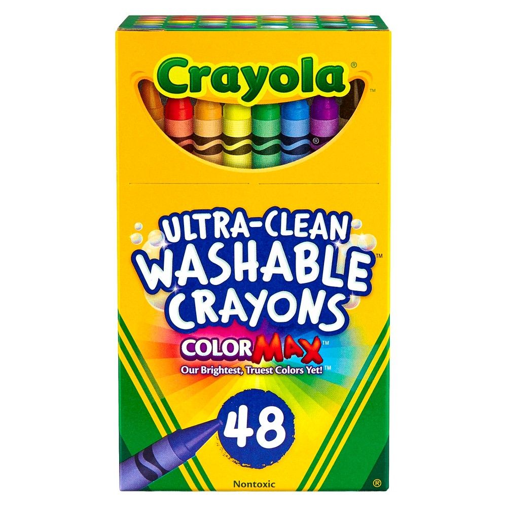 Crayola 48ct UltraClean Crayons Washable | Target