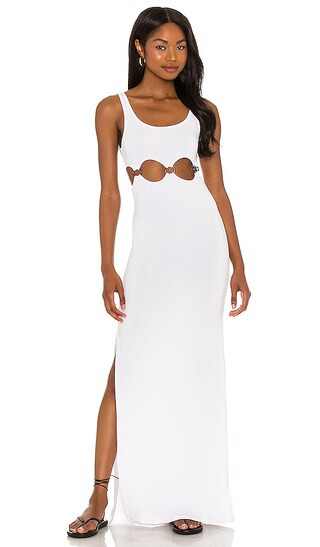 Avien Maxi Dress in White | Revolve Clothing (Global)