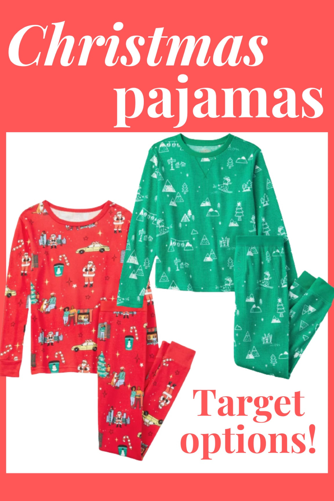 Christmas pajamas — an affordable option at target for family matching! 

#LTKfamily #LTKHoliday #LTKkids