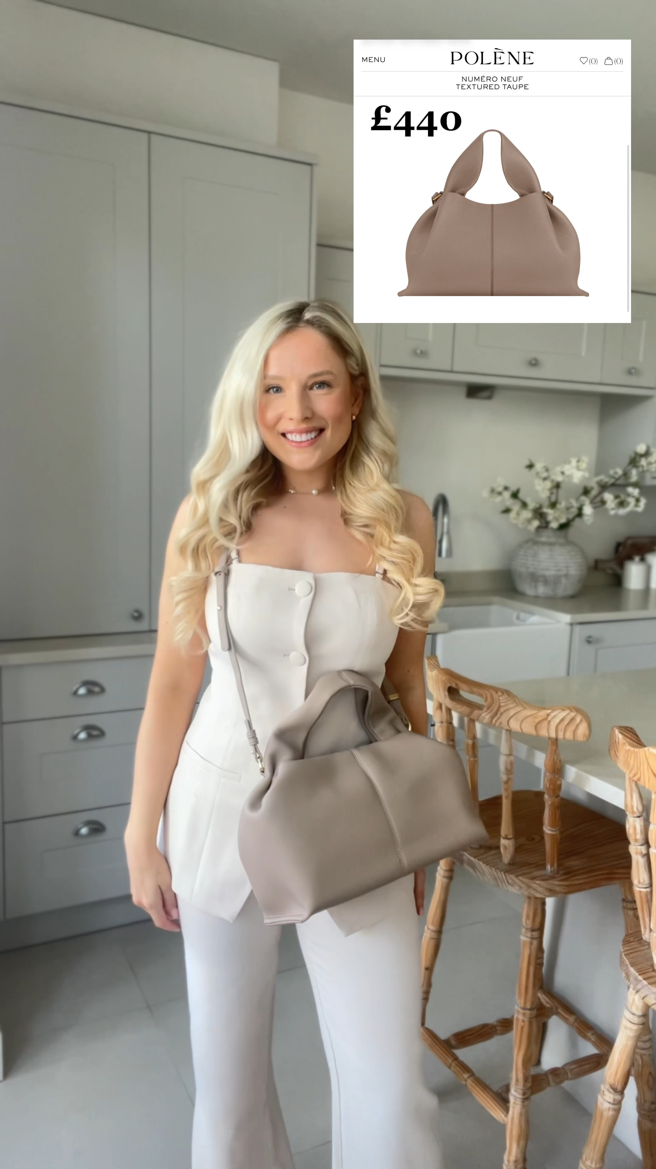 AMAZON FASHION LOOK FOR LESS FIND - POLÈNE dupe! 🫶🏼🤍 I’m obsessed! £38.99 vs £440!!

#LTKitbag #LTKfindsunder50 #LTKeurope