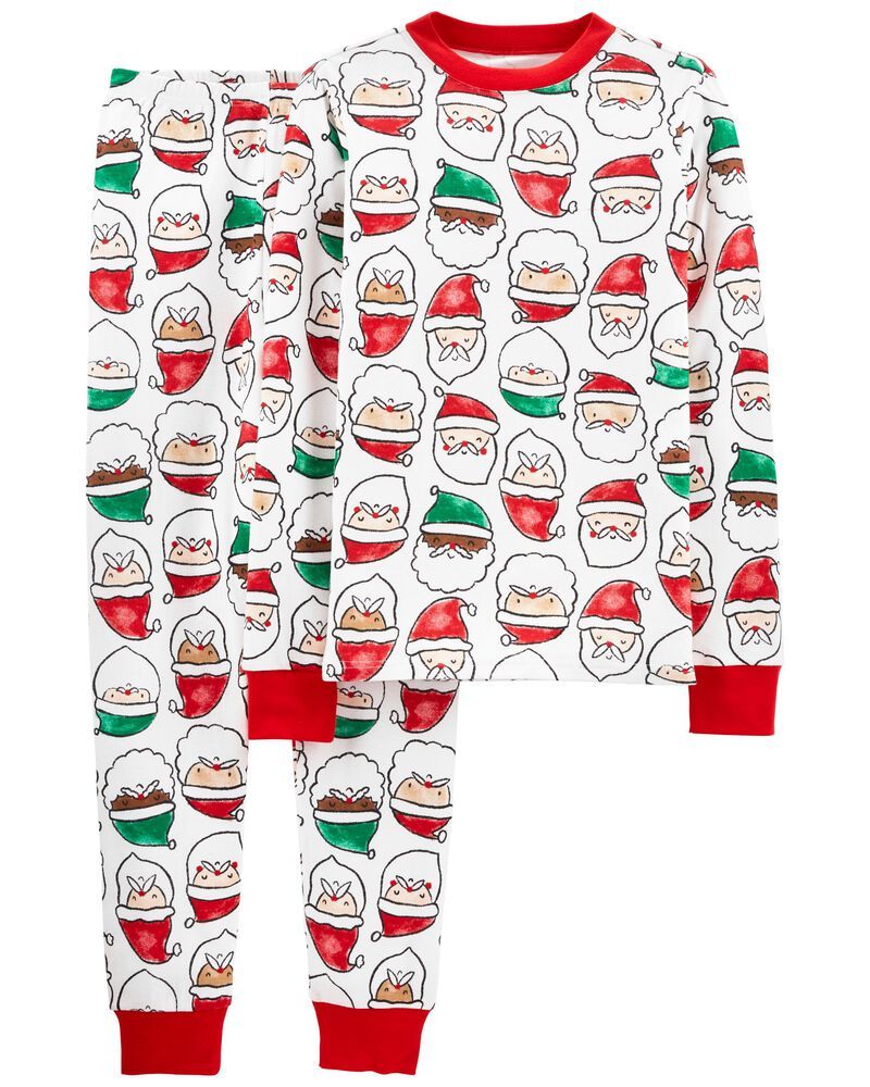 2-Piece Adult Christmas 100% Snug Fit Cotton PJs | Carter's