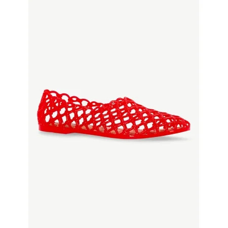No Boundaries Caged Jelly Sandals Women s | Walmart (US)