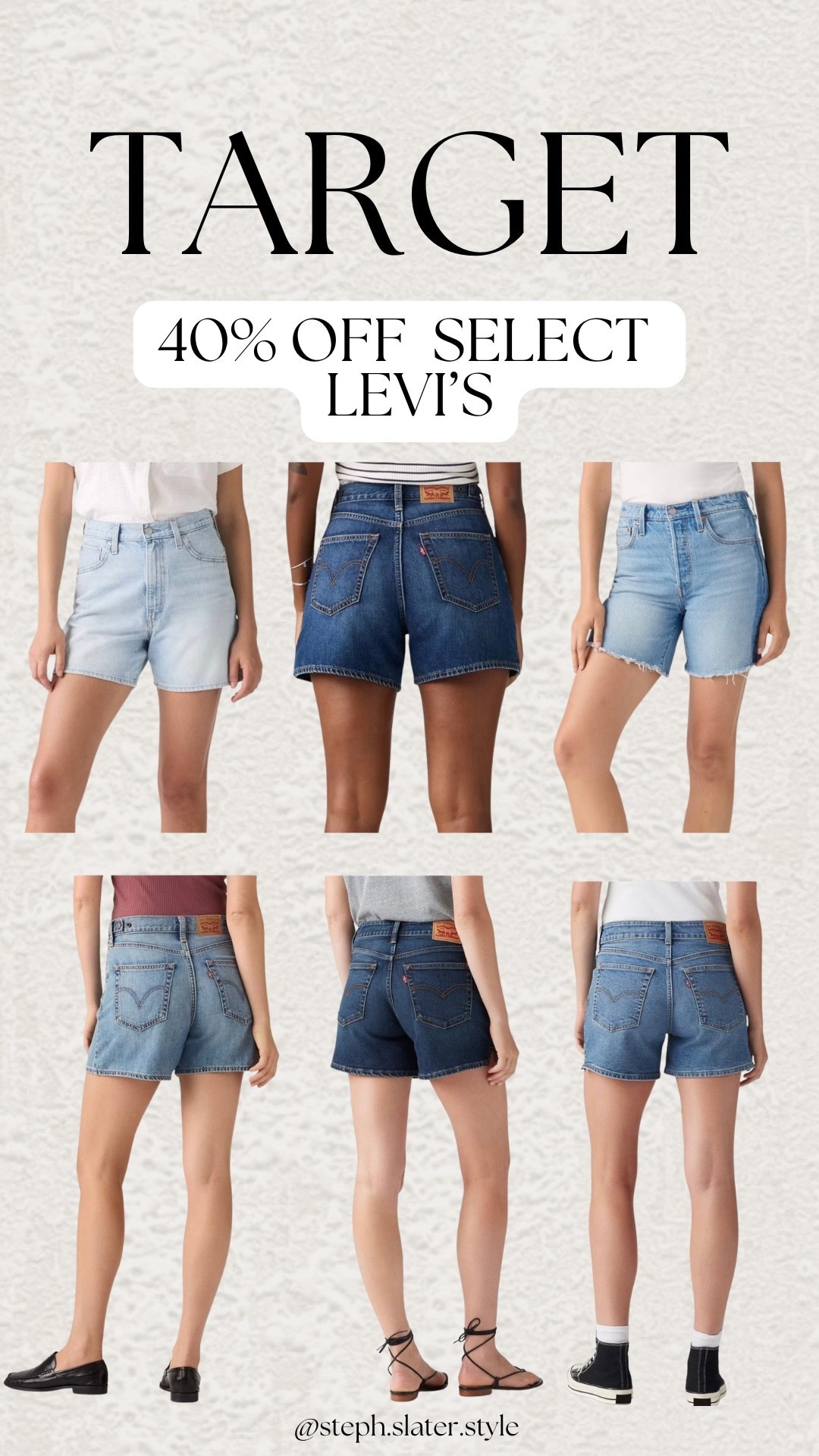 40% off select Levi’s at Target. Ends tomorrow!

#LTKootd #LTKSeasonal #LTKSaleAlert