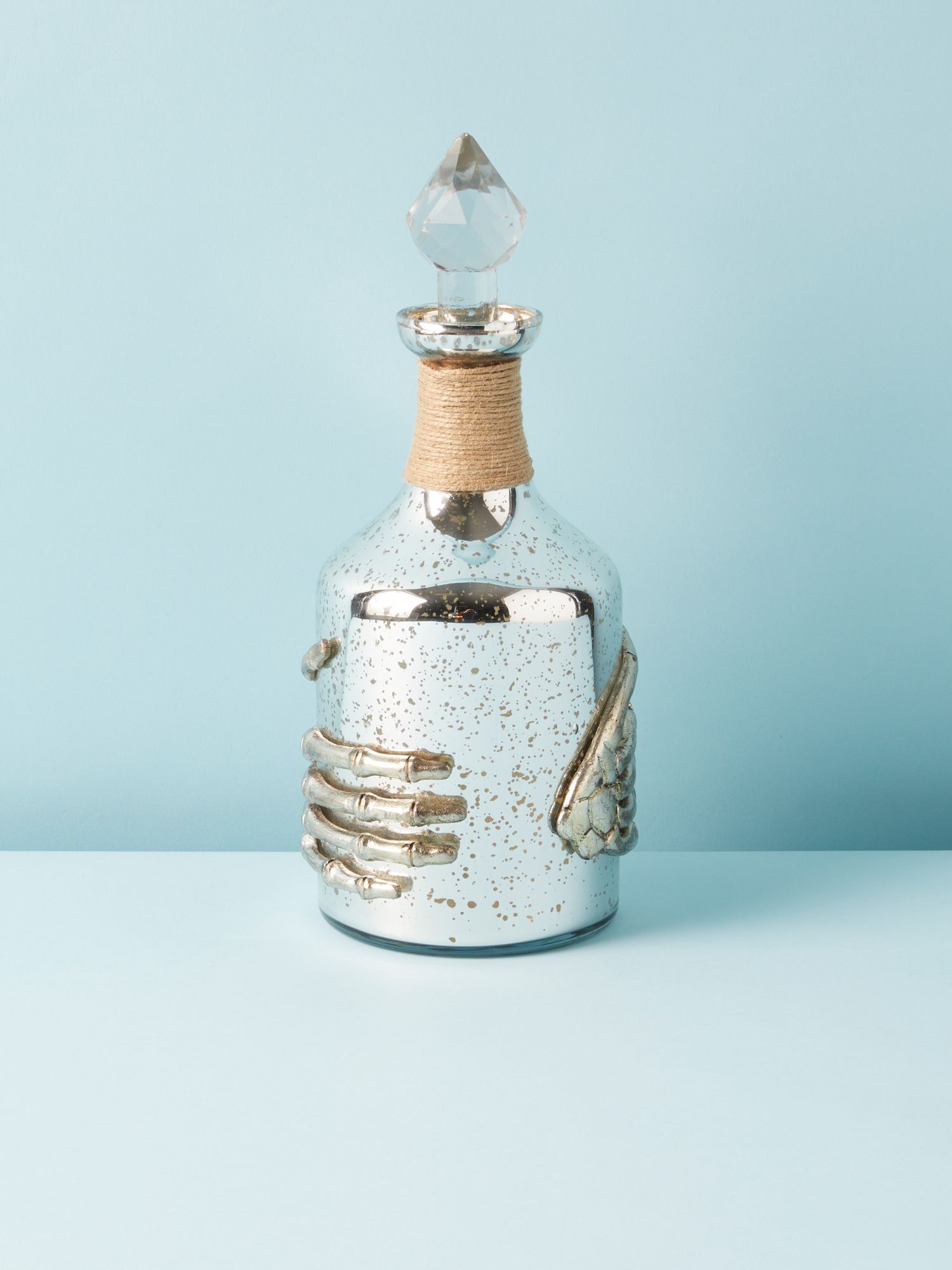 4x12 Mercury Glass Bottle Decor | HomeGoods