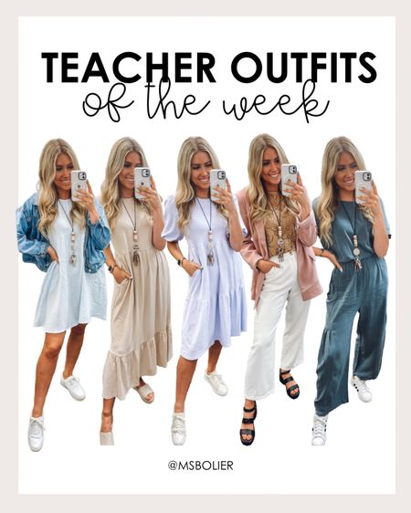 Teacher outfits of the week for the first week of May! 

| spring outfit | work outfit | teacher fashion | amazon fashion 

#LTKworkwear #LTKfindsunder100 #LTKSeasonal