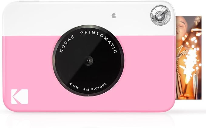 KODAK Printomatic Digital Instant Print Camera - Full Color Prints On ZINK 2x3" Sticky-Backed Pho... | Amazon (US)