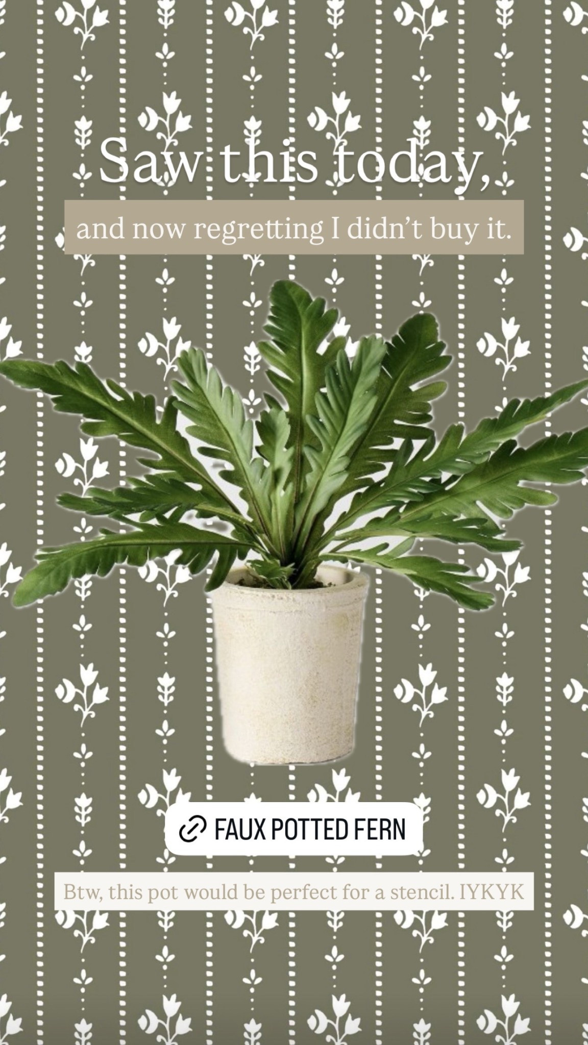 Love this Hearth & Hand faux potted fern from @Target .

#LTKHome