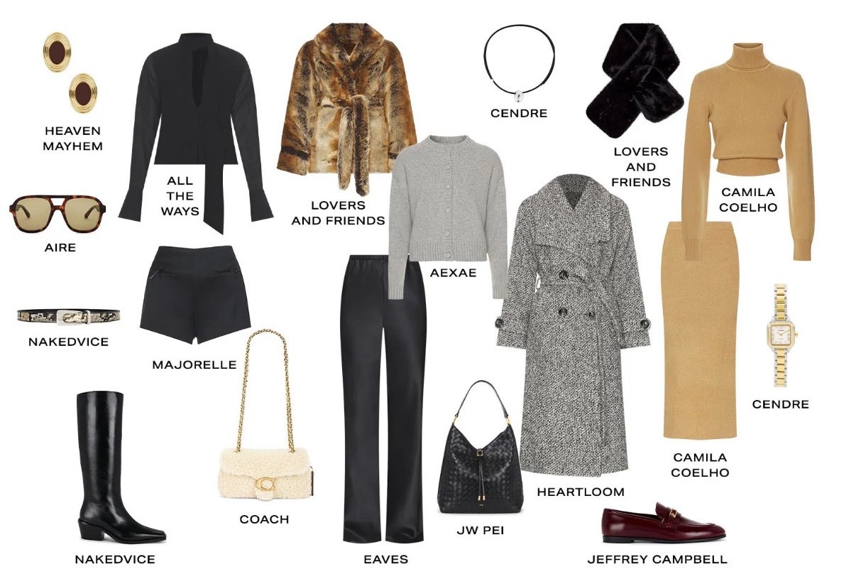 Winter Chic - The Essentials ❄️


#revolve fashion
#revolve outfit inspo 
#winter fashion
#winter outfit inspo
#grey wool coat
#faux fur coat
#black boots
#black handbag
#black purse
#faux fur scarf 
#woven handbag 
#lovers and friends 
#coach handbag
#fashion belt
#aviator sunglasses
#cendre gold watch
#phlur vanilla skin
#sweater set
#peacoat 
#Jeffery Campbell
#grey cardigan
#all black
#ootd 

#LTKootd #LTKHoliday #LTKOver40