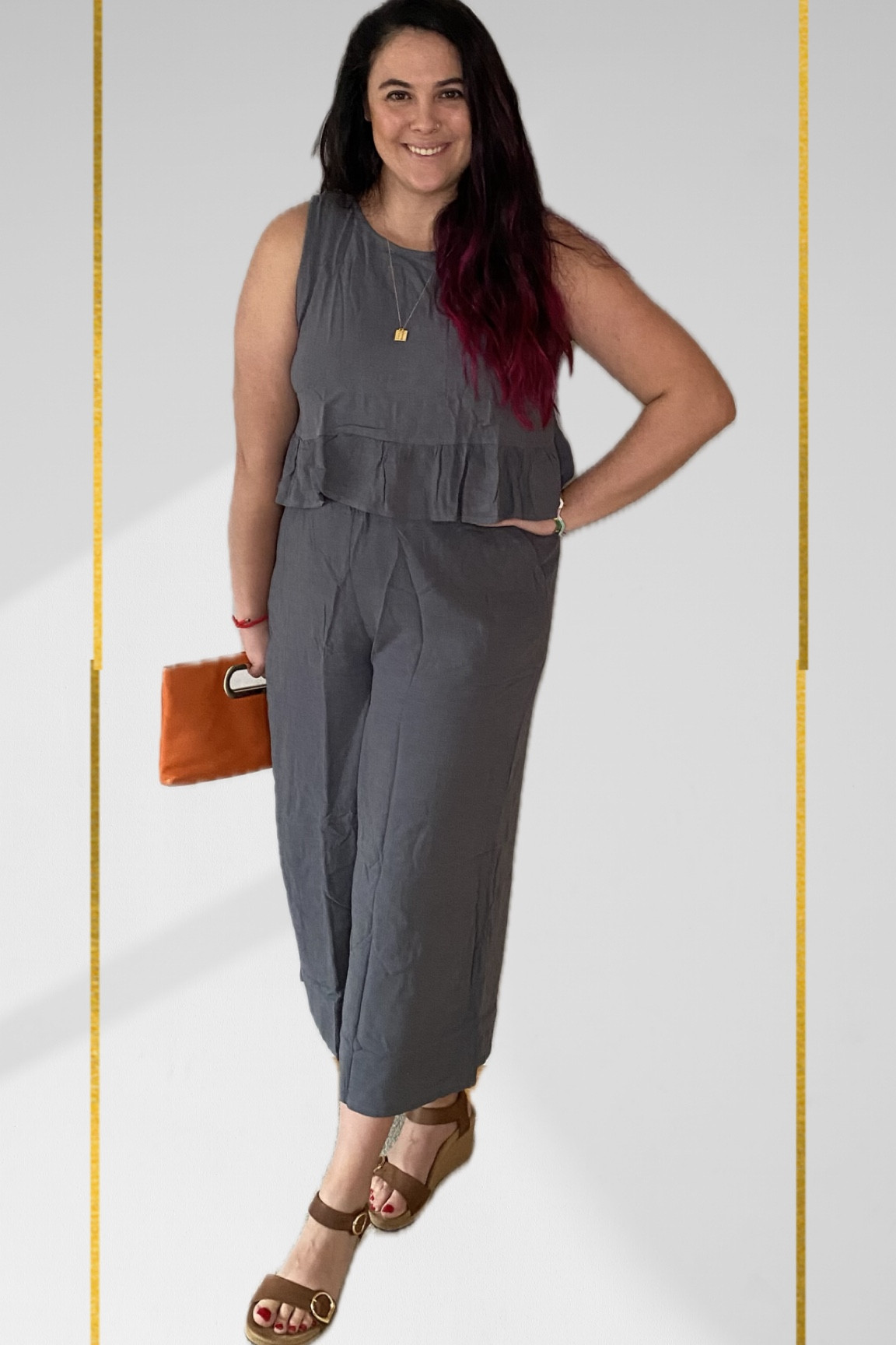 Amazon two piece matching set with peplum top. Many color options available 

#LTKSpringSale #LTKmidsize #LTKplussize