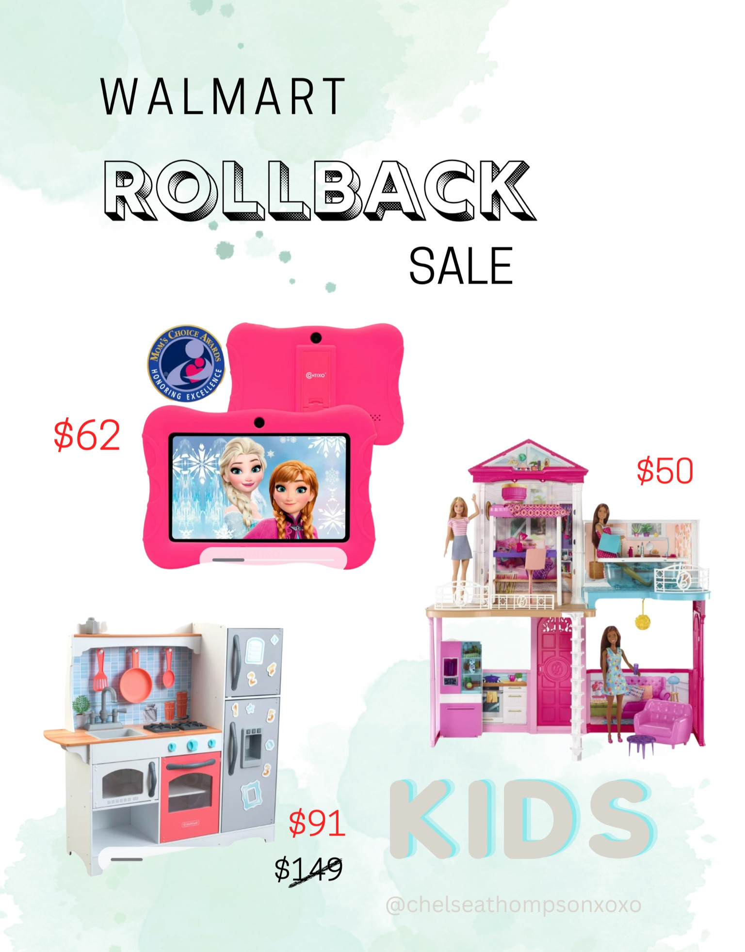 Walmart rollback sale going on now! Get some great Christmas gifts for the kids early this year! 

Tablet, play set, Barbie dollhouse, play kitchen, trampoline

#LTKsalealert #LTKunder50 #LTKkids