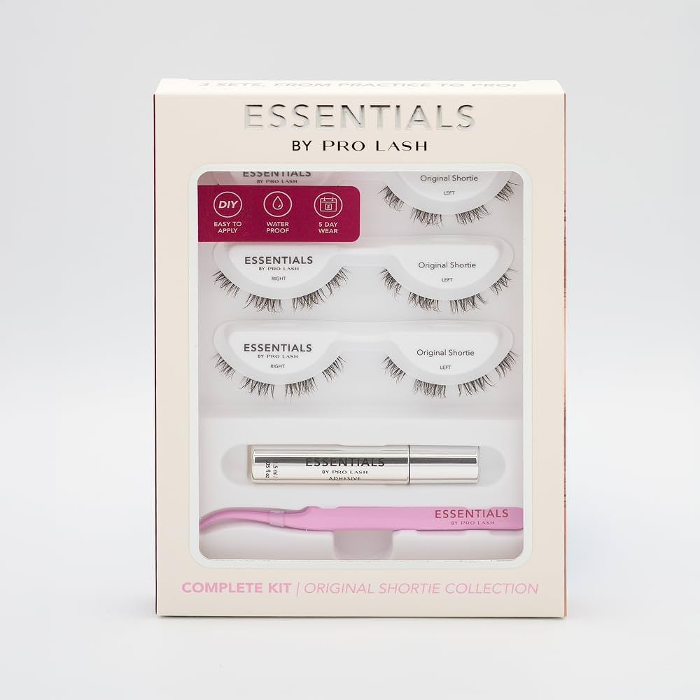 Essentials by Pro Lash\u2122 Natural Lash Extension Kit \u2013 Shortie, Subtle and Clean Look, DI... | Amazon (US)