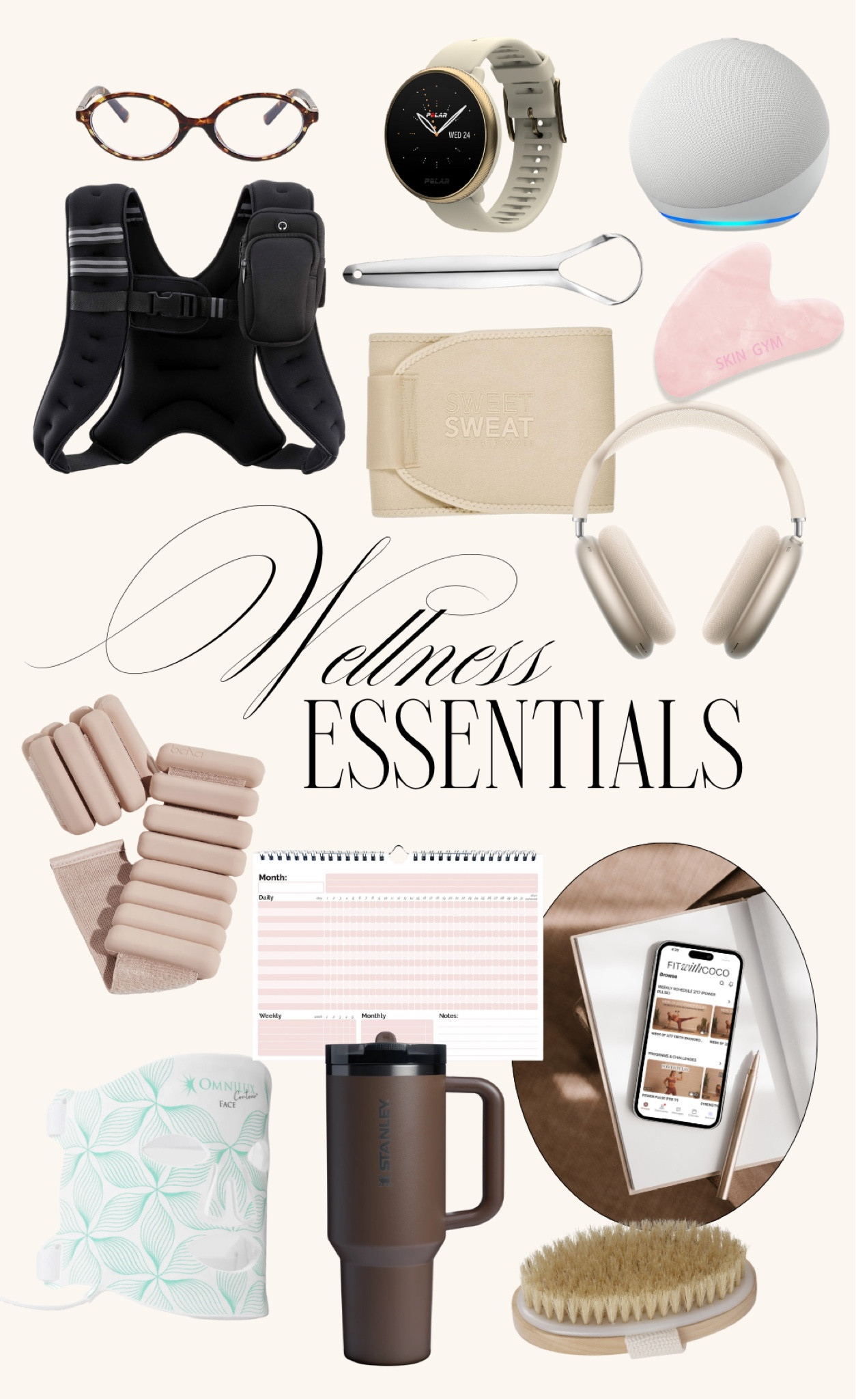 Wellness essentials for a balanced lifestyle  

#LTKFitness #LTKActive