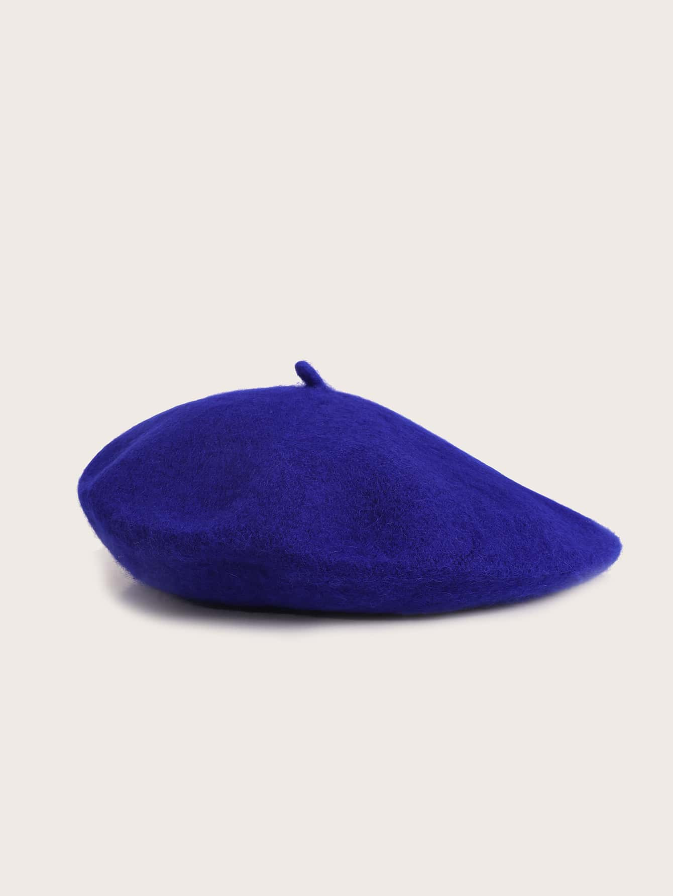 Elegant Solid Beret Cap For Daily Use | SHEIN
