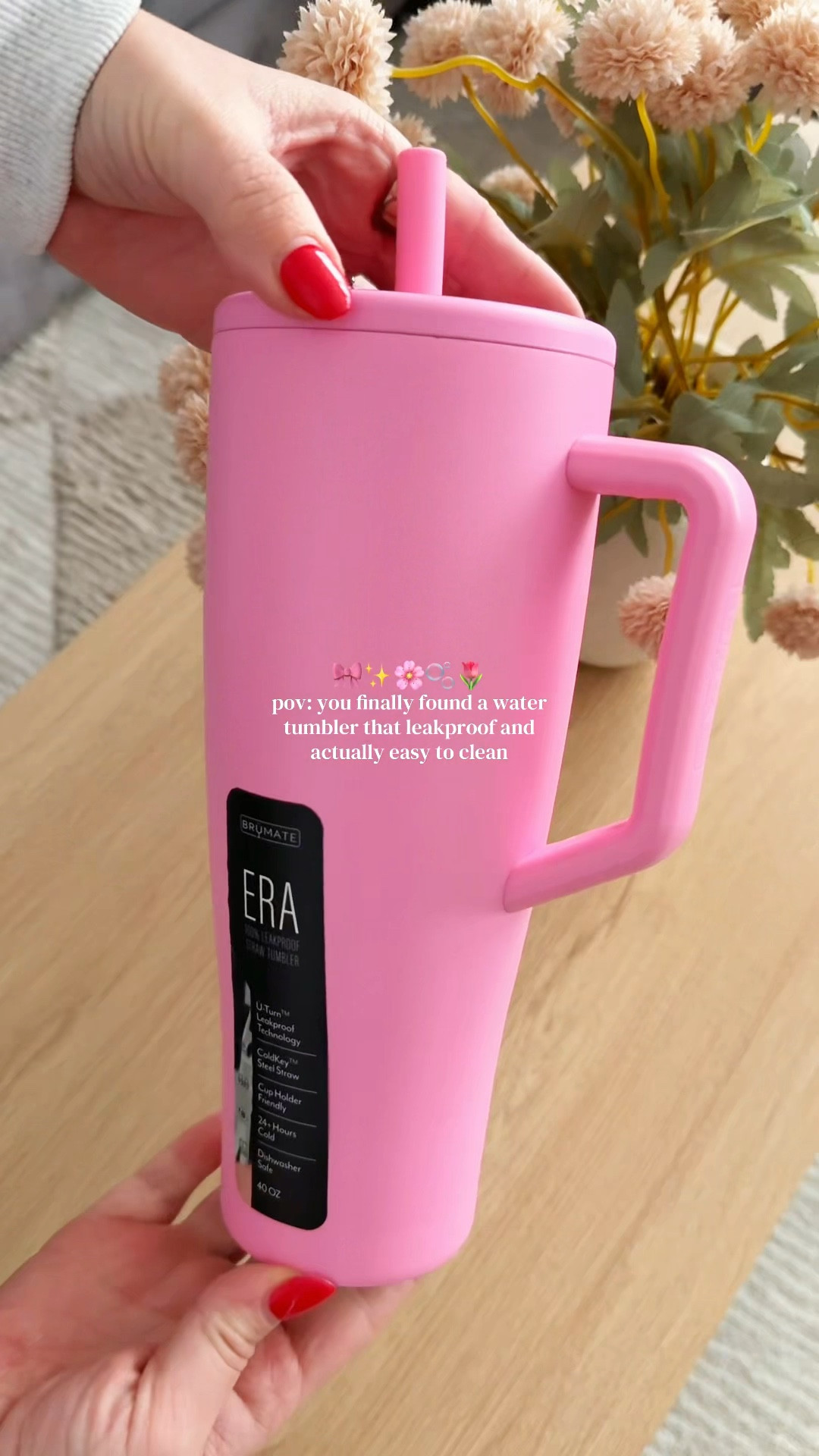 Newest color drop from brumate: the primrose era tumbler! Leakproof and easy to clean 

#LTKmomlife #LTKActive #LTKHome