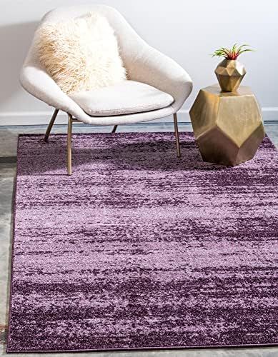 Unique Loom Del Mar Collection Area Rug- Modern Transitional Inspired Tonal Design (2' 2 x 3' 0 R... | Amazon (US)