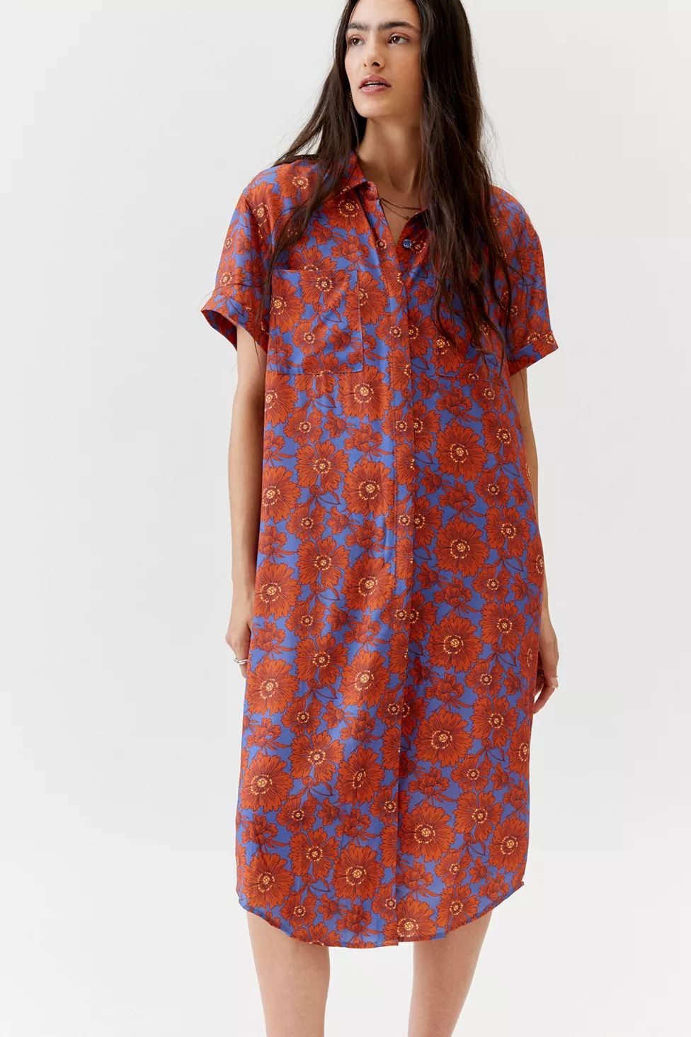 WILDFANG UO Exclusive The Empower Shirt Dress | Urban Outfitters (US and RoW)